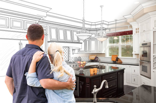 Professional Cabinet Installation technician working in Lansdowne, MD